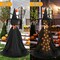 Spooky Lighted Witch Halloween Decor with Light Strings Battery Operated, Scary Standing Witch Decor for Halloween Festive Outside Yard Lawn Garden Front Porch